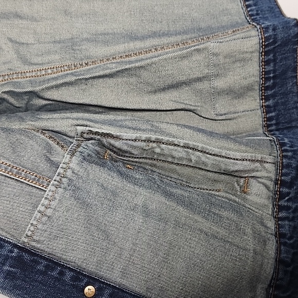 Sandrine Rose by Free People boys dont cry jean jacket size extra small - Picture 8 of 11